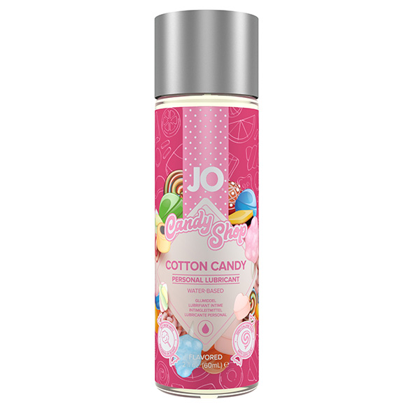 System jo - Candy Shop H2O Cotton Candy Lubricant 60 ml oralinis lubrikantas