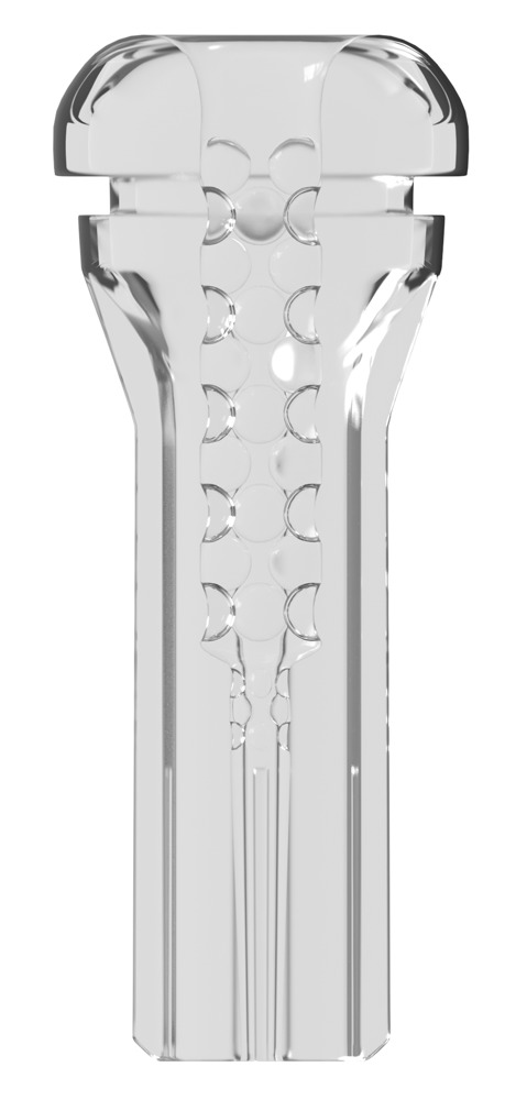 Pdx Elite pdxe ViewTube EZ-Grip Stroker Vibruojantis masturbatorius &ndash; nuotrauka 5