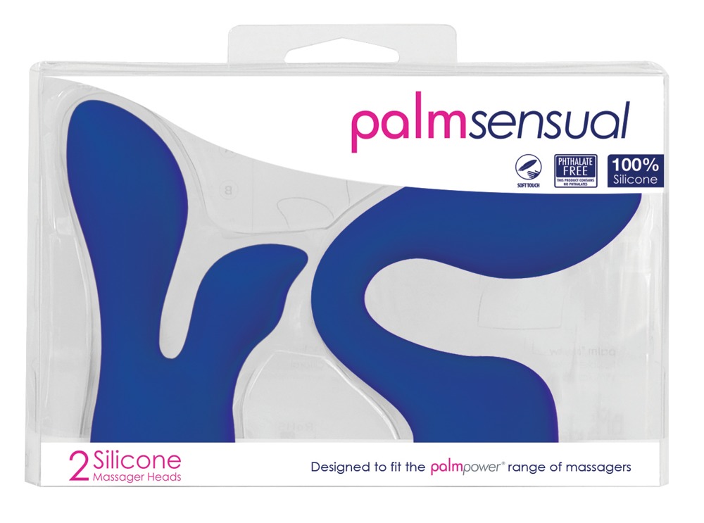Palm Power Palm Sensual Blue vibruojantis masažuoklis