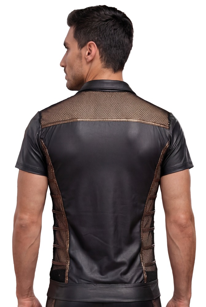 Nek Men's Net Shirt 2XL seksualūs vyri&scaron;ki mar&scaron;kinėliai &ndash; nuotrauka 4