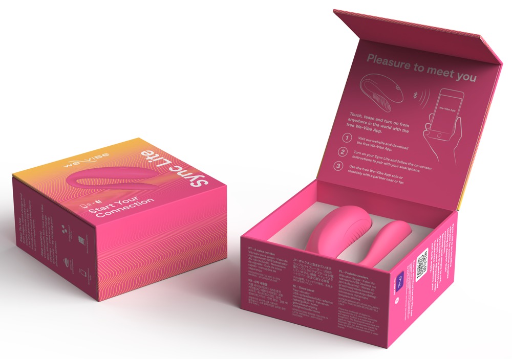 We Vibe We-Vibe Sync Lite Pink vibratorius poroms &ndash; nuotrauka 10
