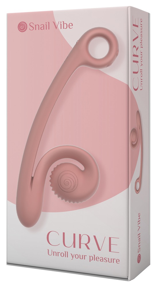 Snail Vibe Curve Peachy Pink Vibratorius