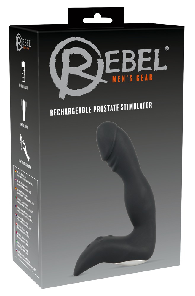 Rebel Rechargeable Prostate Stimulat Prostatos masažuoklis