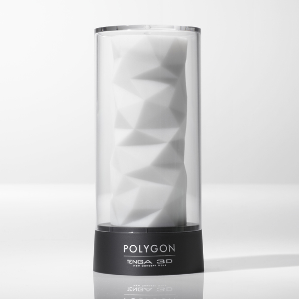Tenga - Masturbator Sleeve 3D Polygon masturbatorius kiau&scaron;inėlis &ndash; nuotrauka 5