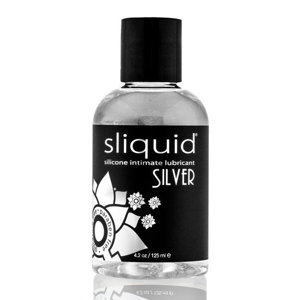 Sliquid - Naturals Silver Lubricant 125 ml Lubrikantas silikono pagrindu