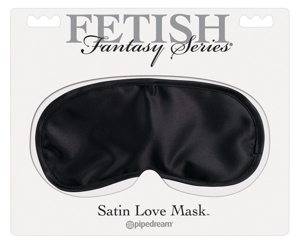 Fetish Fantasy ffs Satin Love Mask Black akių raištis