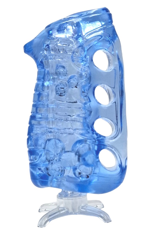 Fleshlight Fleshskins Grip Blue Ice Masturbatorius &ndash; nuotrauka 3