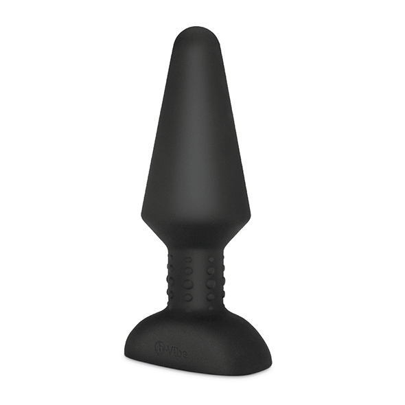 B-Vibe - Rimming Remote Control Plug xl Black Analinis kai&scaron;tis &ndash; nuotrauka 2