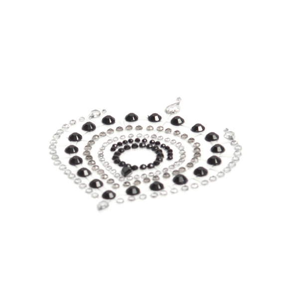 Bijoux Indiscrets - Flamboyant Black & Silver spenelių lipdukai &ndash; nuotrauka 4