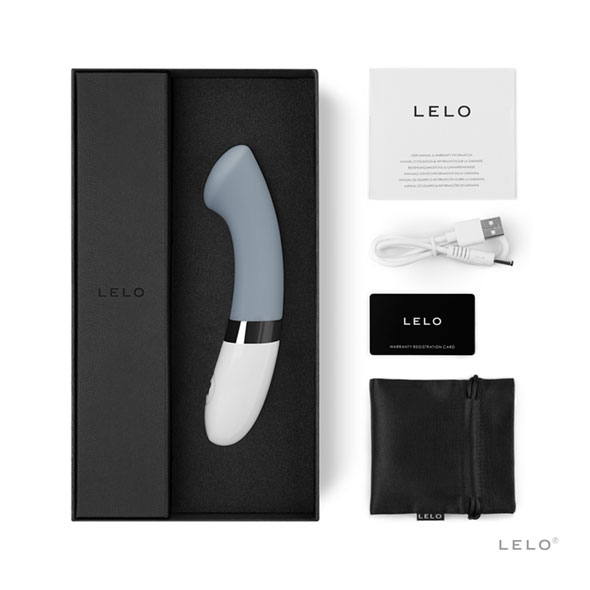 Lelo - Gigi 2 Vibrator Cool Gray G ta&scaron;ko vibratorius &ndash; nuotrauka 3