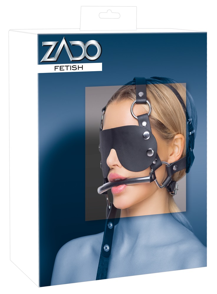 Zado Leather Head Harness + Bit burnos kaištis