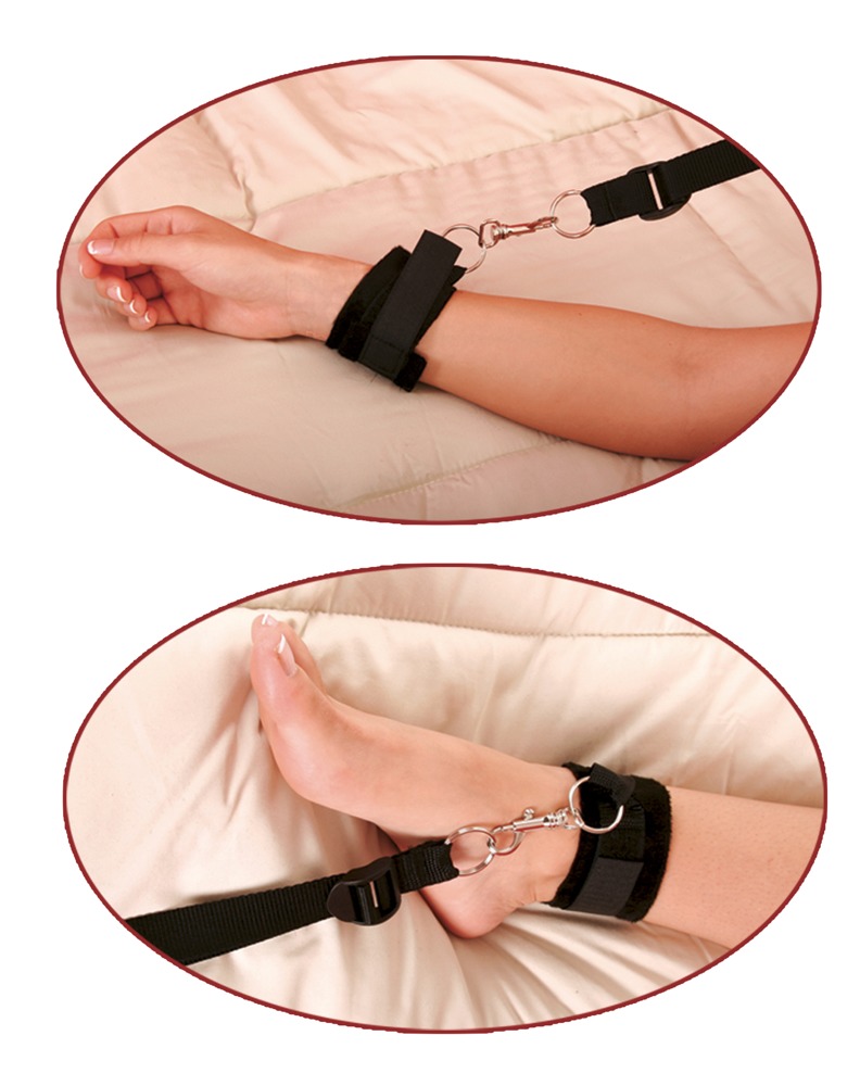Fetish Fantasy Series ffs Bed Bindings Restraint Kit Sekso antrankiai porai &ndash; nuotrauka 3