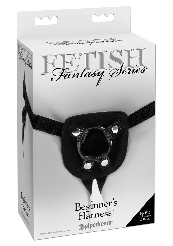 Fetish Fantasy ffs Beginner's Harness Black Strap-on dildo