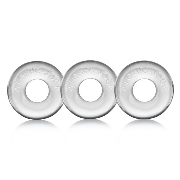 Oxballs - Ringer of Do-Nut 1 3-pack Clear Penio žiedas - užveržėjas
