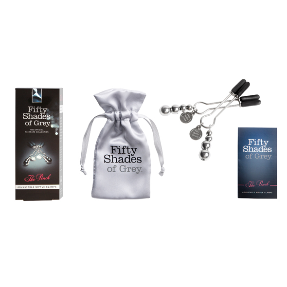 Fifty Shades of Grey - Adjustable Nipple Clamps spenelių spaustukai &ndash; nuotrauka 4