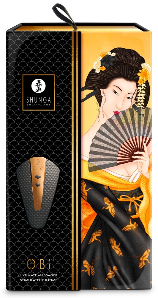 Shunga Obi Black išskirtinio dizaino vibratorius