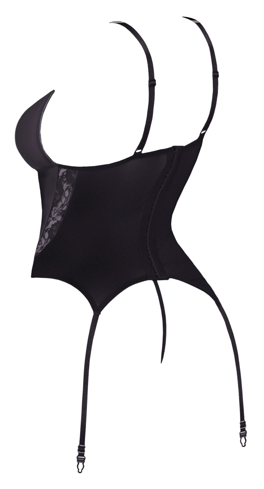 Cottelli lingerie Basque red/black S Seksuali liemenėlė &ndash; nuotrauka 6