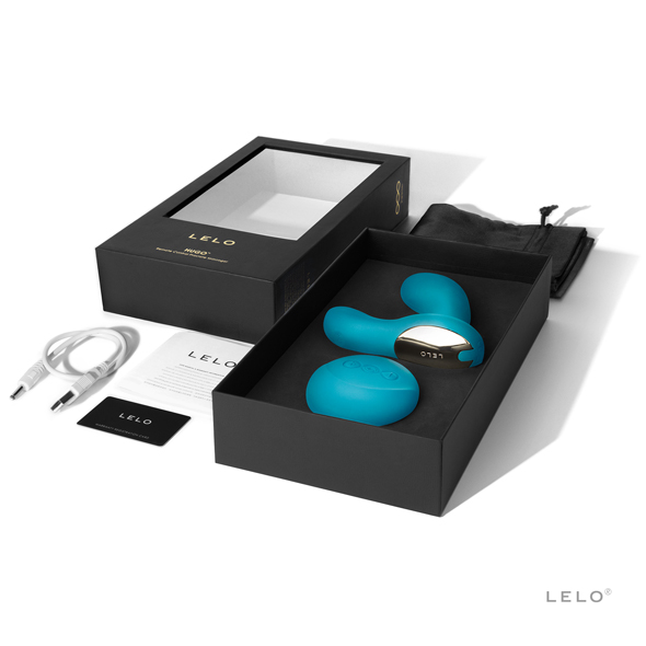Lelo - Hugo Prostate Massager Ocean Blue Prostatos masažuoklis &ndash; nuotrauka 2