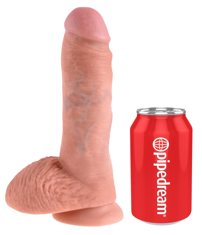 King Cock 8 inch Cock Balls Fl realisti&scaron;kas dildo &ndash; nuotrauka 2