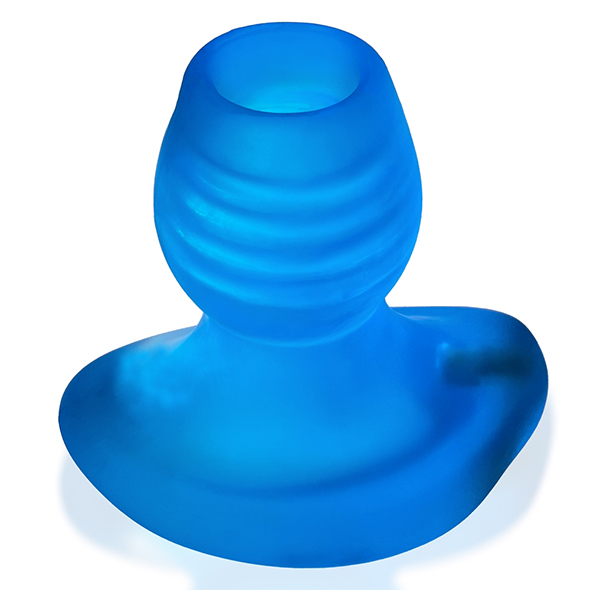 Oxballs - Glowhole-1 Hollow Buttplug with Led Insert Blue Morph Small Analinis kaištis