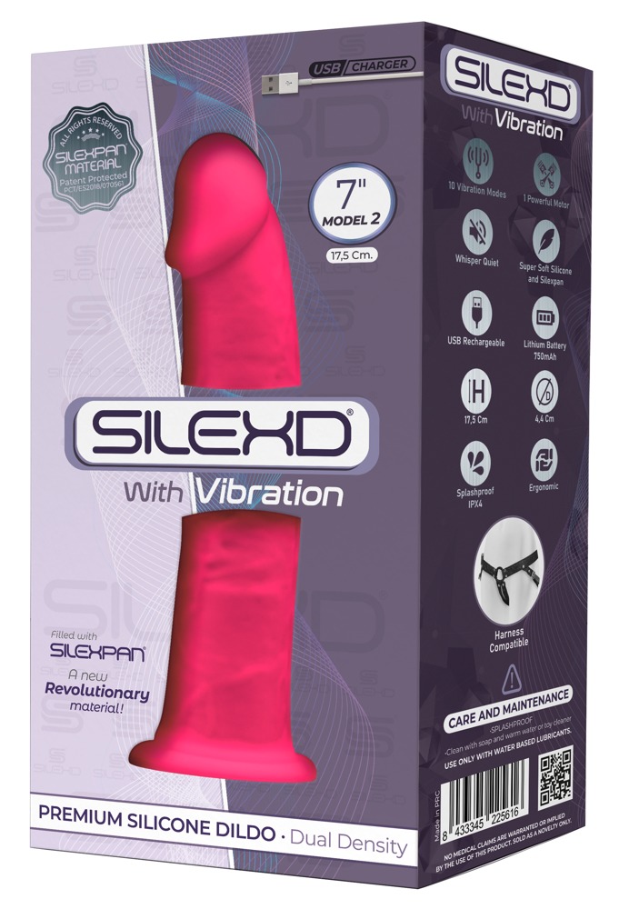SilexD Model 2 (7) Motor Pink tikroviškas vibratorius