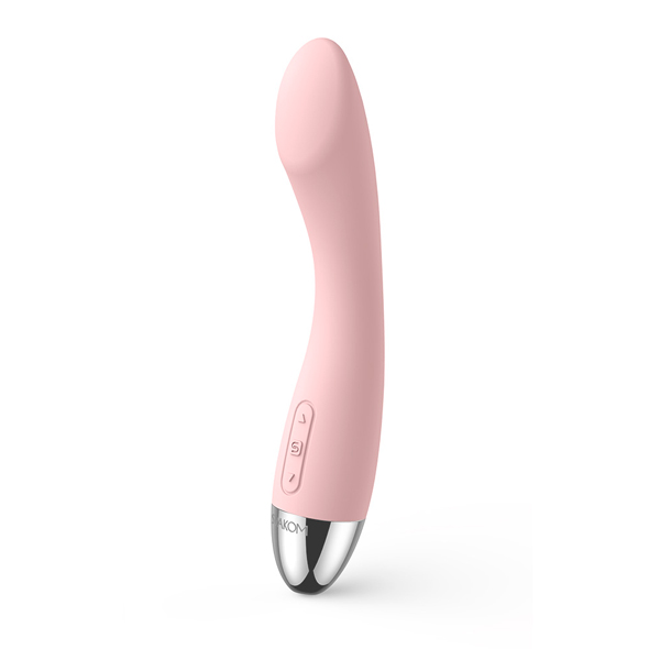 Svakom - Amy G-Spot Vibrator Pale Pink G taško vibratorius