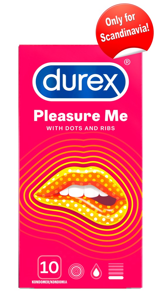 Durex Pleasure Me 10 Prezervatyvai