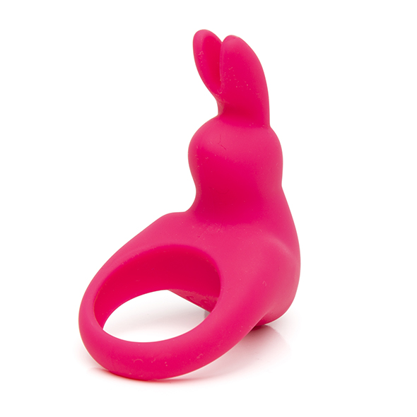 Happy Rabbit - Rechargeable Vibrating Rabbit Cock Ring Pink Pakraunamas vibruojantis penio žiedas