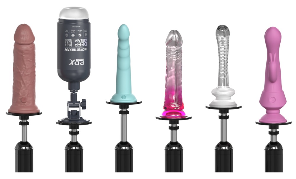 Fetish Fantasy Series ffs Body Dock Sex Machine Blac Sekso žaislas &ndash; nuotrauka 12