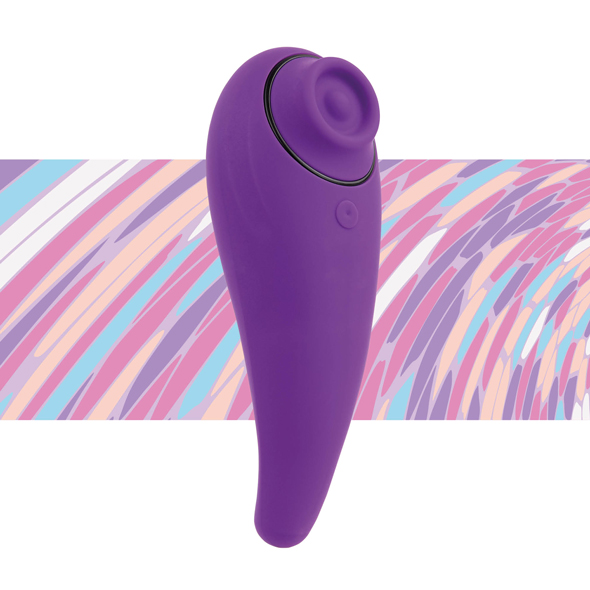FeelzToys - FemmeGasm Tapping & Tickling Vibrator Purple klitorinis vibratorius