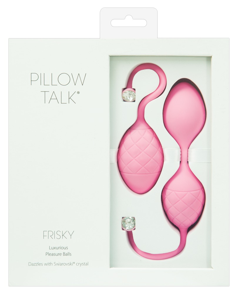 Pillow Talk Frisky Pink Vaginalinis kamuoliukas - rutuliukai