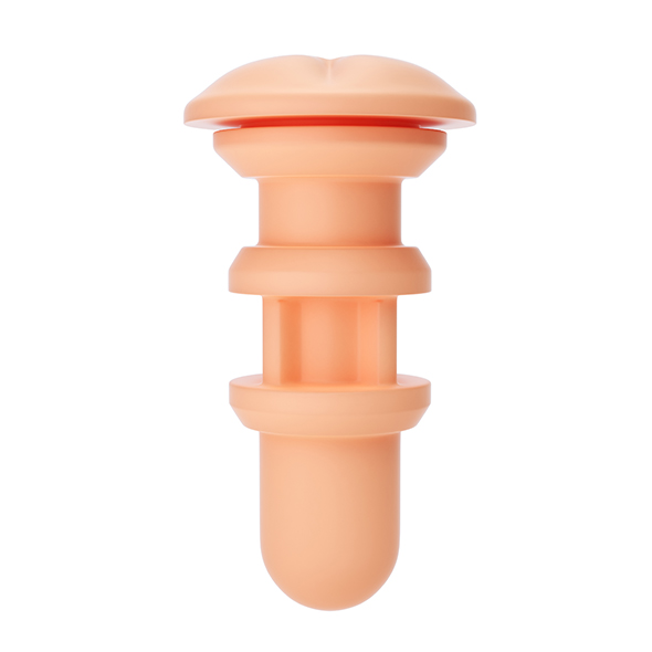 Autoblow - A.I. Silicone Anus Sleeve White analinis masturbatorius &ndash; nuotrauka 3