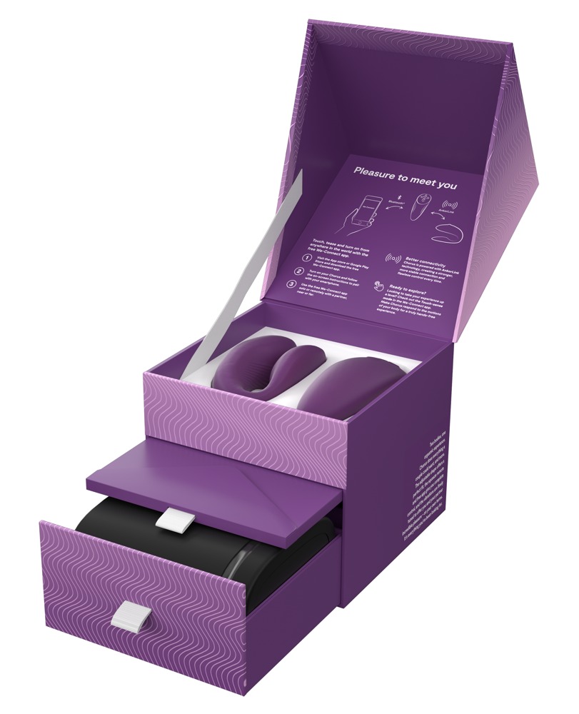 Chorus by We-Vibe Purple vibratorius poroms &ndash; nuotrauka 18