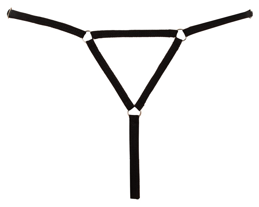Cottelli lingerie String Rhinestone Net S-L kelnaitės, stringai &ndash; nuotrauka 6