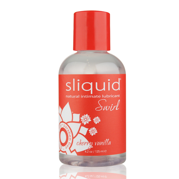Sliquid - Naturals Swirl Lubricant Cherry Vanilla 125 ml oralinis lubrikantas