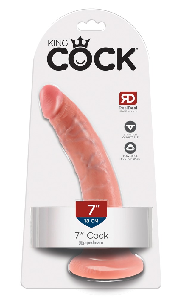 King Cock 7 inch Flesh realistiškas dildo
