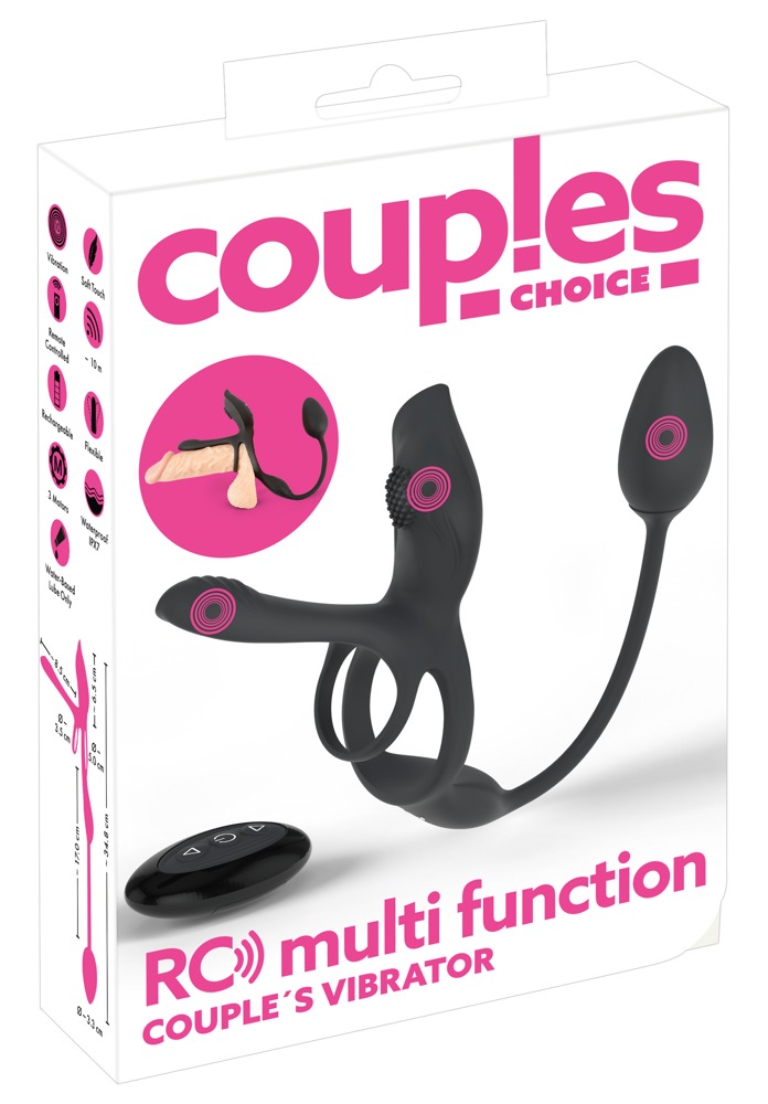 Couples Choice rc Multi Functi vibratorius poroms