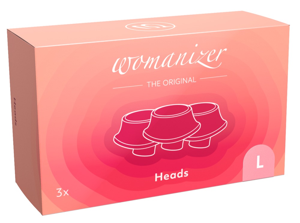 Womanizer W-Heads 3x Rosa L Sekso žaislo priedas