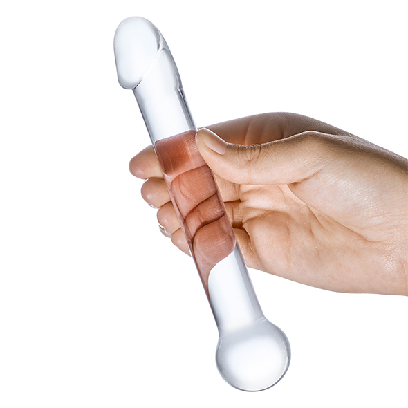 Glas - Realistic Head Glass Dildo stiklinis dildo &ndash; nuotrauka 4