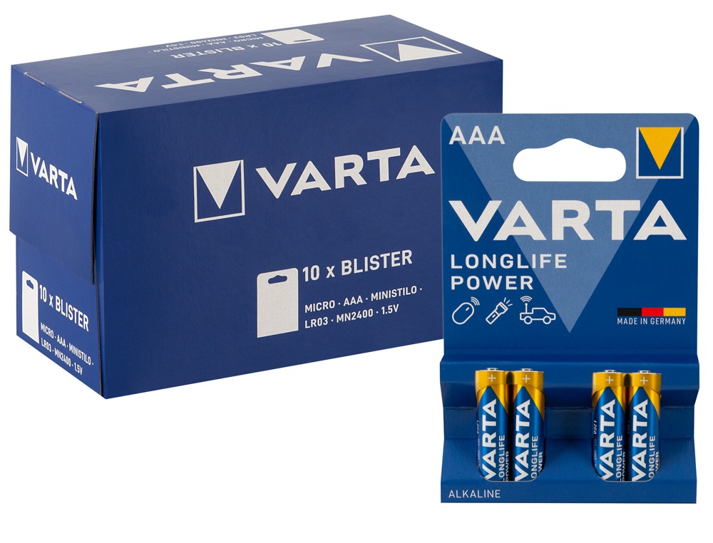 Battery Varta aaa 10x4 elementai &ndash; nuotrauka 2