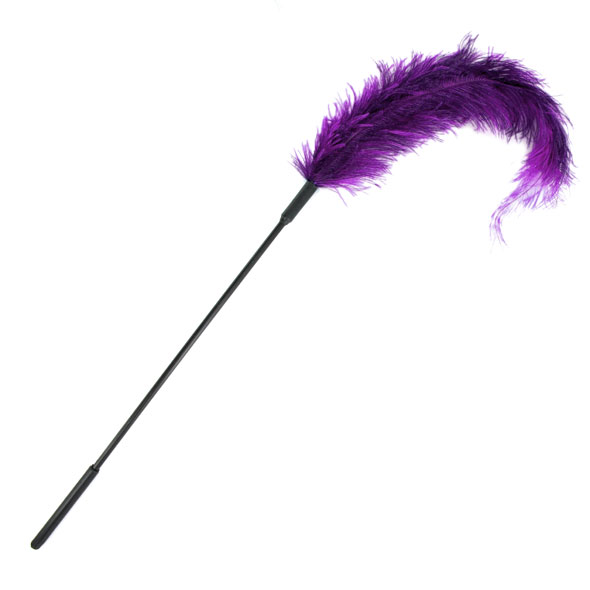 Sportsheets - Ostrich Tickler Purple plunksnelė seksui