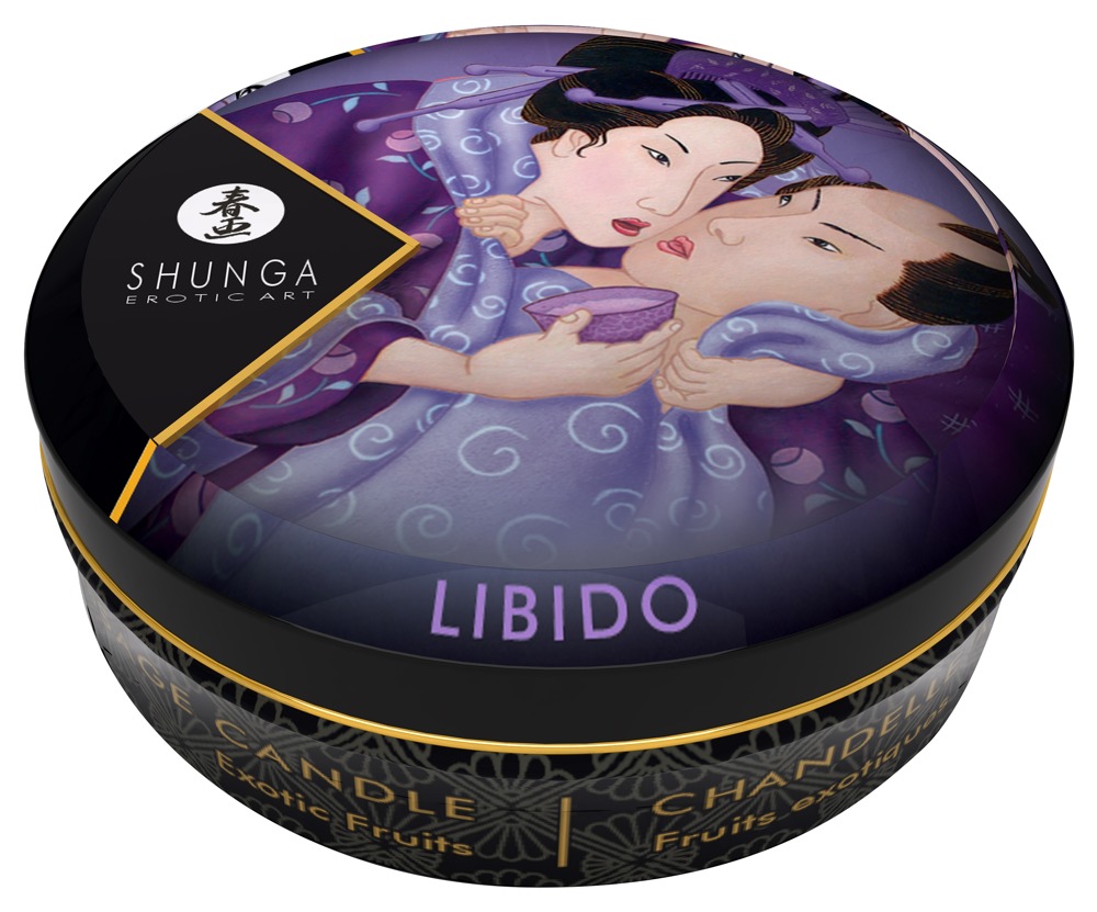 Shunga Mini Candle Libido 30ml masažo žvakė &ndash; nuotrauka 2