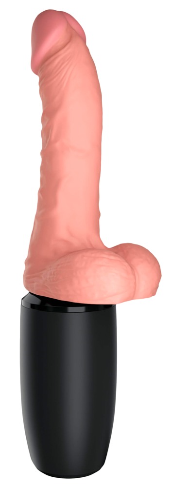 King Cock Plus kcp 6.5 Thrusting Cock with Ba tikrovi&scaron;kas vibratorius &ndash; nuotrauka 2