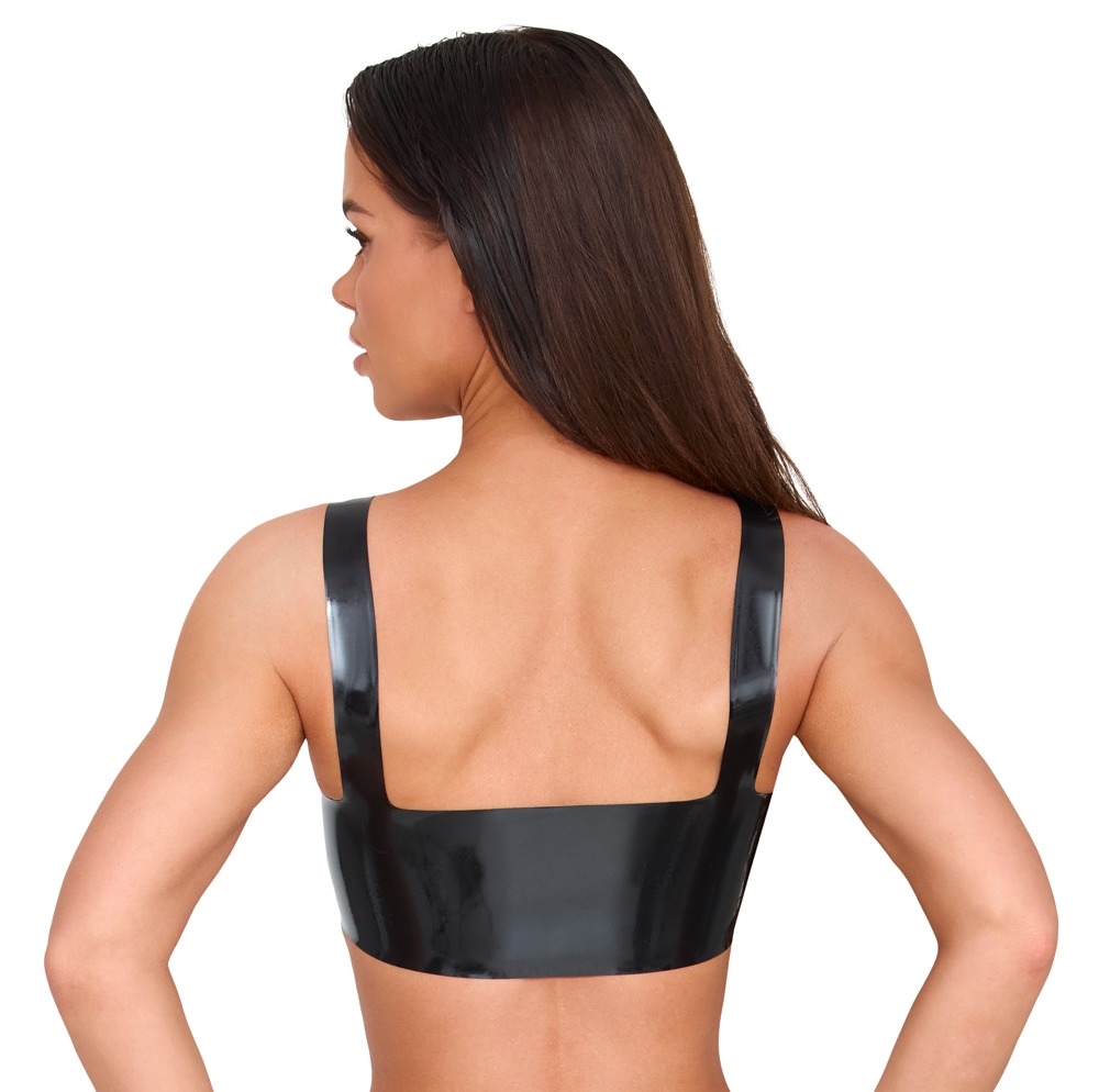 Late X Latex Top black 2XL Seksuali lateksinė apranga &ndash; nuotrauka 4