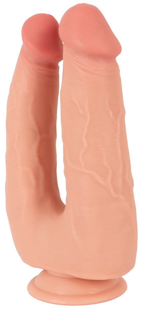 Nature Skin Bendable Double Pe dvigubas dildo &ndash; nuotrauka 3