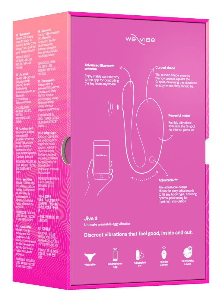We Vibe Jive 2 by We-Vibe Electric Pin vibratorius poroms &ndash; nuotrauka 17