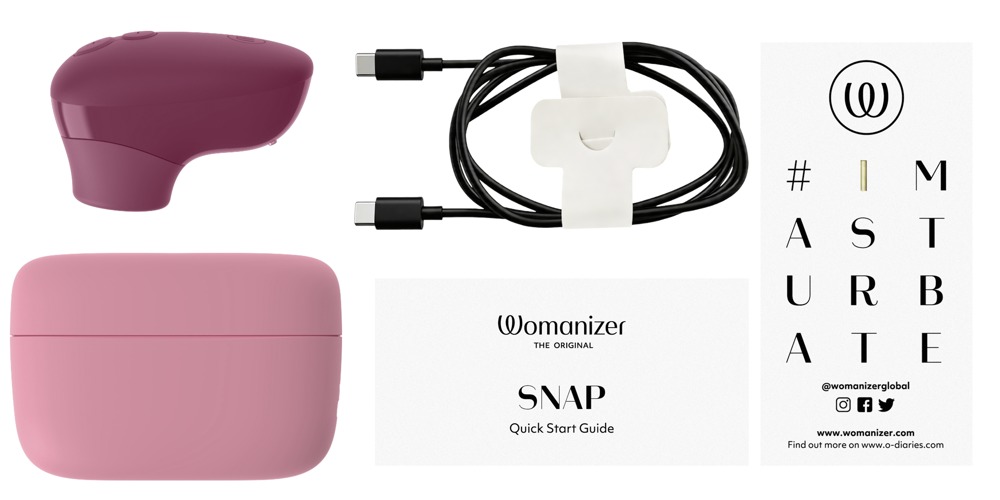 Womanizer Snap Crushed Berry Vibratorius &ndash; nuotrauka 16