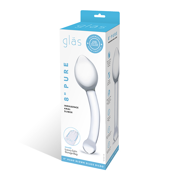 Glas - Pure Indulgence Glass Anal Slider Stiklinis analinis žaislas &ndash; nuotrauka 7