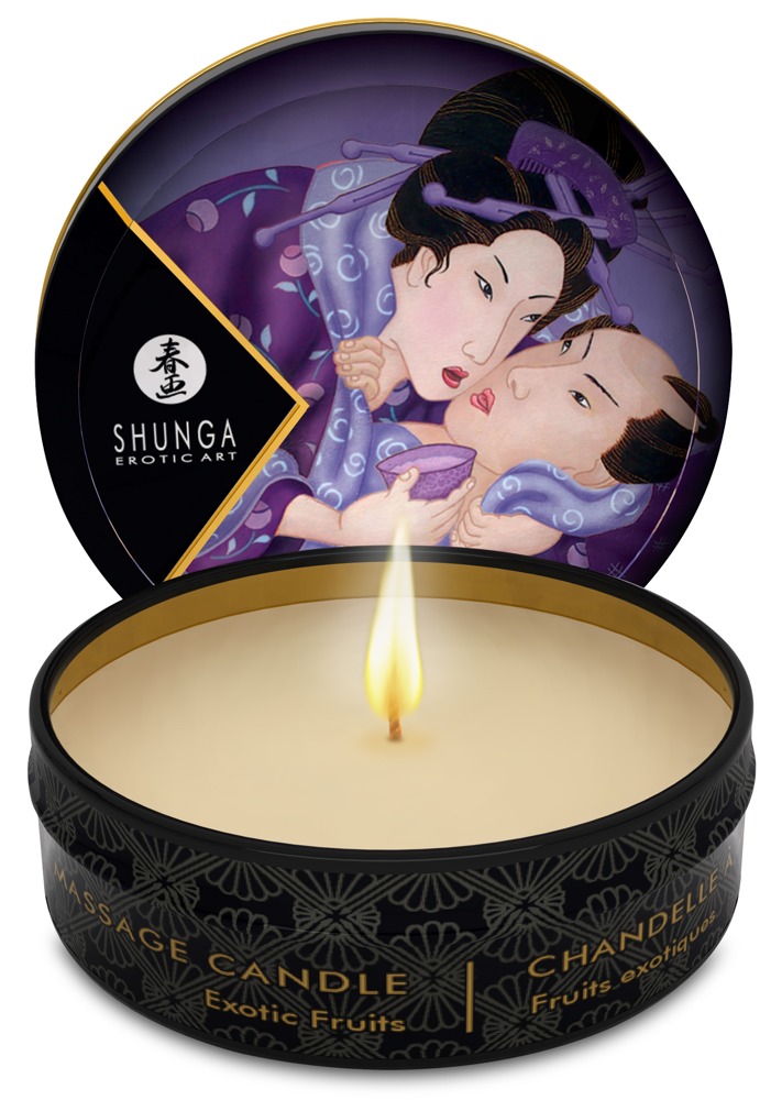 Shunga Mini Candle Libido 30ml masažo žvakė