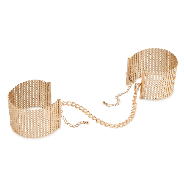 Bijoux Indiscrets - Desir Metallique Cuffs Gold Sekso antrankiai porai
